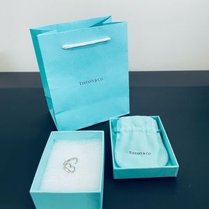 Tiffany and Co. Open Heart Ring
